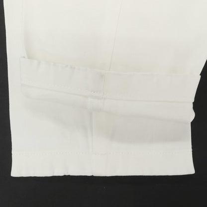 [Used] GERMANO Stretch Cotton Casual Slacks Pants White [46] [Condition Rank C] [Men&