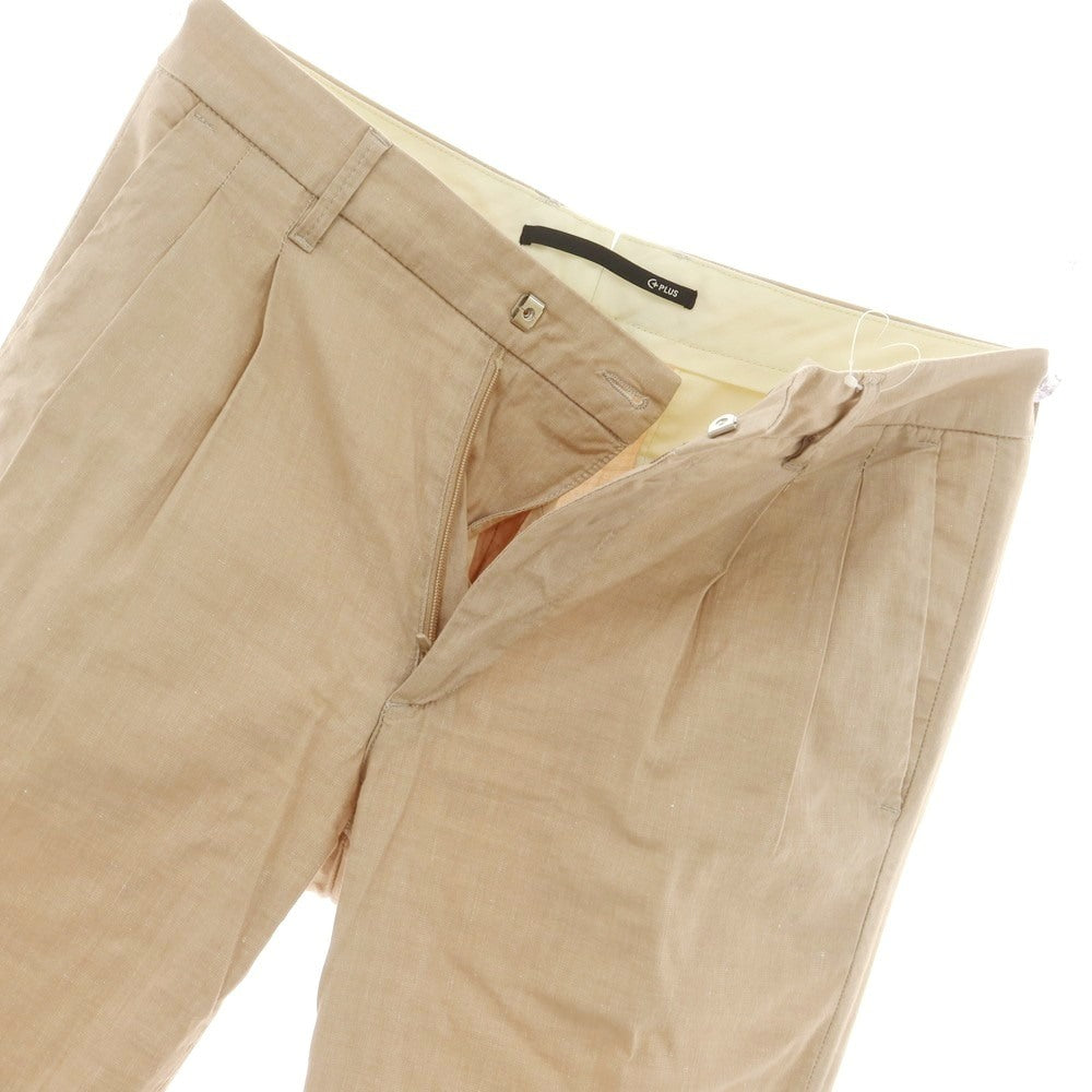 [Used] Chiplus C+ Stretch Cotton Linen Casual Slacks Pants Beige [32] [Condition Rank B] [Men&