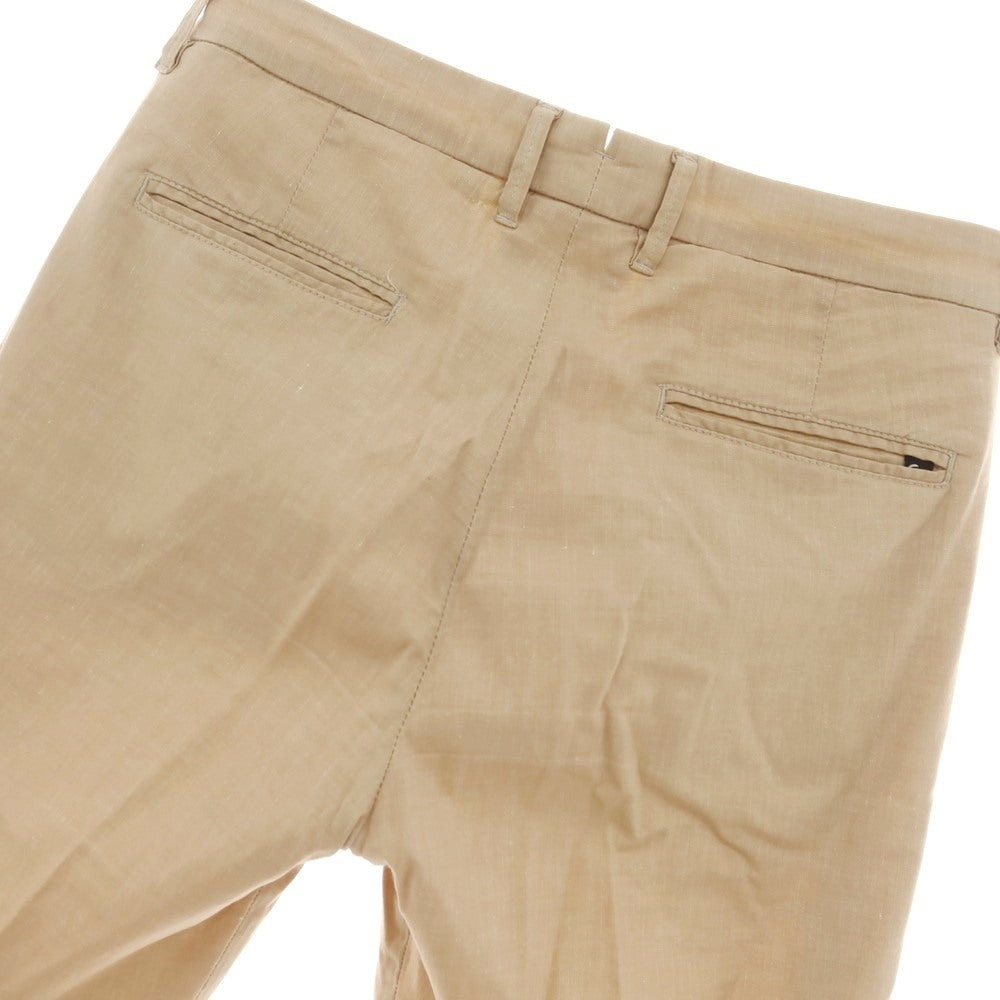 [Used] Chiplus C+ Stretch Cotton Linen Casual Slacks Pants Beige [32] [Condition Rank B] [Men&