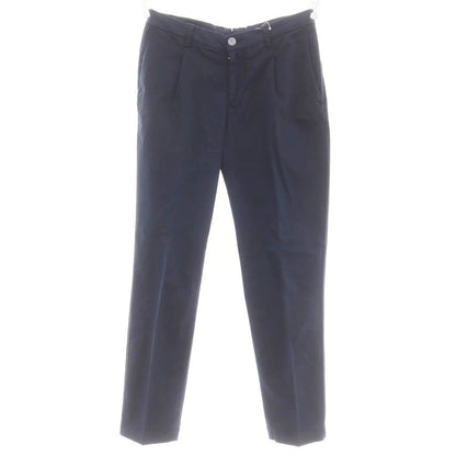 [Used] Barbuti Stretch Cotton Casual Slacks Pants Navy [46] [Condition Rank B] [Men&