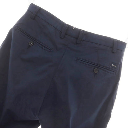 [Used] Barbuti Stretch Cotton Casual Slacks Pants Navy [46] [Condition Rank B] [Men&