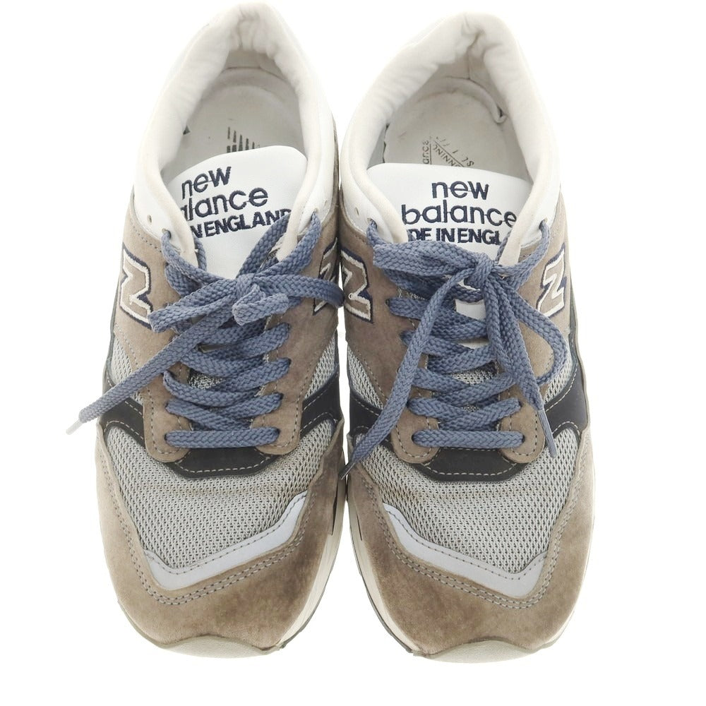 【中古】ニューバランス NEW BALANCE M1500BN スニーカー グレー系xネイビー【 US8 】【 状態ランクC 】【 メンズ 】