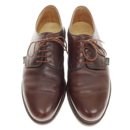 【中古】パラブーツ Paraboot ARLES プレーントゥ ドレスシューズ ダークブラウン【 8 】【 状態ランクB 】【 メンズ 】