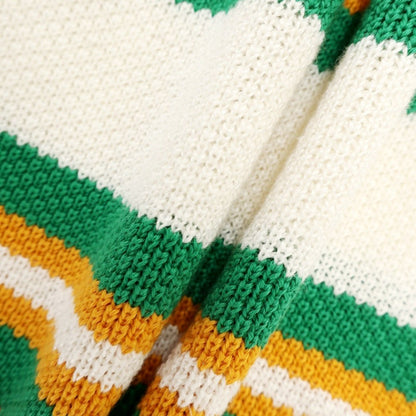 [New] GALLIA Linen Cotton Knit Pullover Hoodie Multicolor [50] [Condition Rank N] [Men&