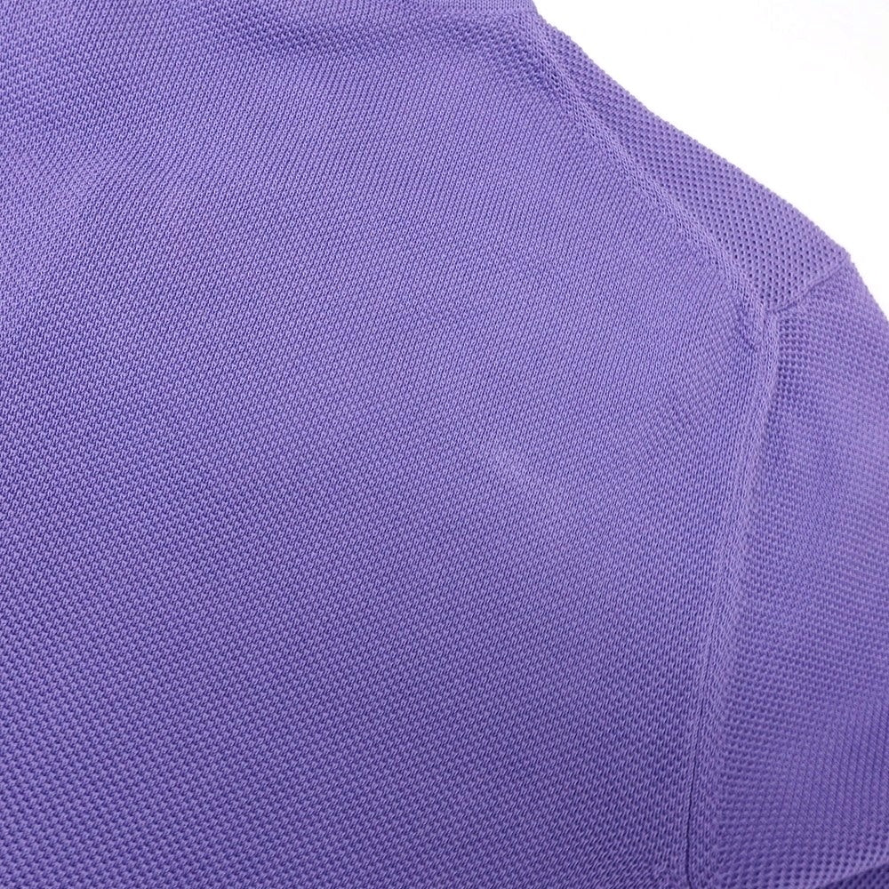 [New Outlet] GALLIA Cotton Long Sleeve Polo Knit Purple [46] [Condition Rank N-] [Men&