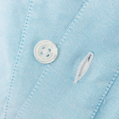 [New Outlet] DOPPIAA Cotton Band Collar Pullover Shirt Light Blue x Pink [M] [Condition Rank N-] [Men&