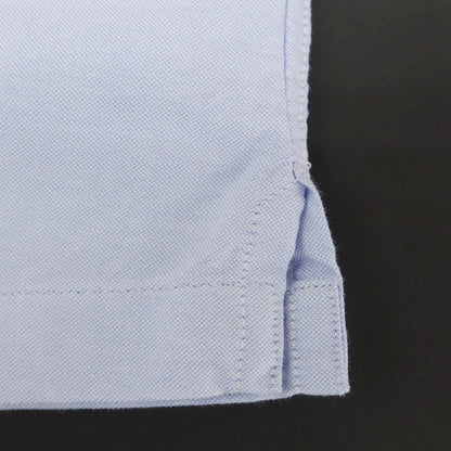 [New Outlet] DOPPIAA Cotton Band Collar Pullover Shirt White x Sax [S] [Condition Rank N-] [Men&
