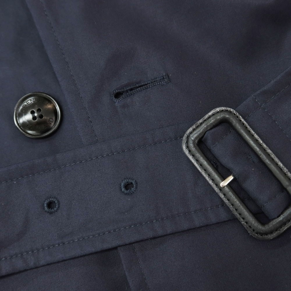 [New] Grenfell KENSINGTON Grenfell Cross Trench Coat Navy [40] [Condition Rank N] [Men&
