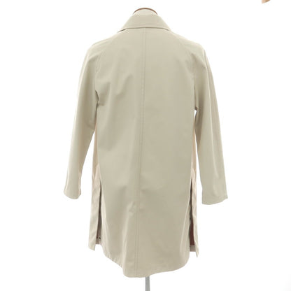 [New] SLOWEAR Twill Cotton Polyester Balmac Coat Beige [46] [Condition Rank N] [Men&
