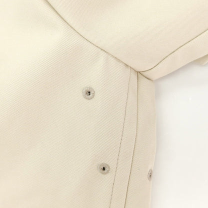 [New] SLOWEAR Twill Cotton Polyester Balmac Coat Beige [46] [Condition Rank N] [Men&