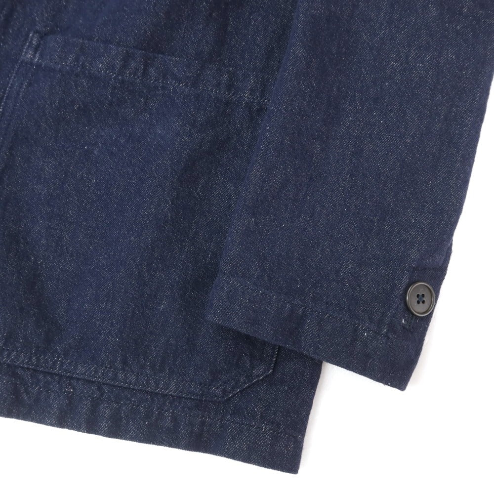 [New] Montedoro Cotton Linen Denim Coverall Navy [48] [Condition Rank N] [Men&