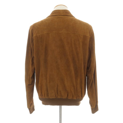 [New] Montedoro Sheepsuede Leather Blouson Brown [M] [Condition Rank N] [Men&