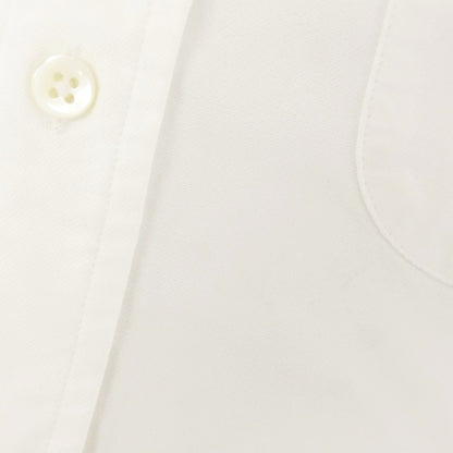 【新品アウトレット】グランシャツ Glanshirt オックスフォードコットン ボタンダウン カジュアルシャツ ホワイト【 38 】【 状態ランクN- 】【 メンズ 】