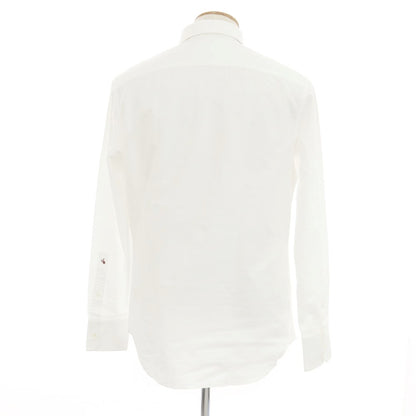 [New] Glanshirt Oxford Cotton Button-down Casual Shirt White [40] [Condition Rank N] [Men&