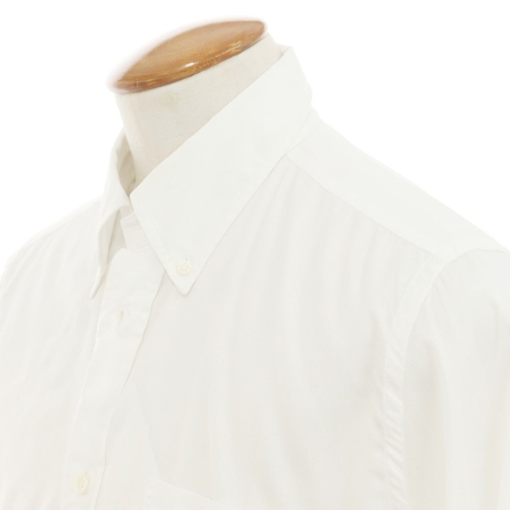 [New] Glanshirt Cotton Button-down Casual Shirt White [40] [Condition Rank N] [Men&