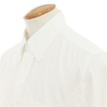 [New] Glanshirt Cotton Button-down Casual Shirt White [40] [Condition Rank N] [Men&