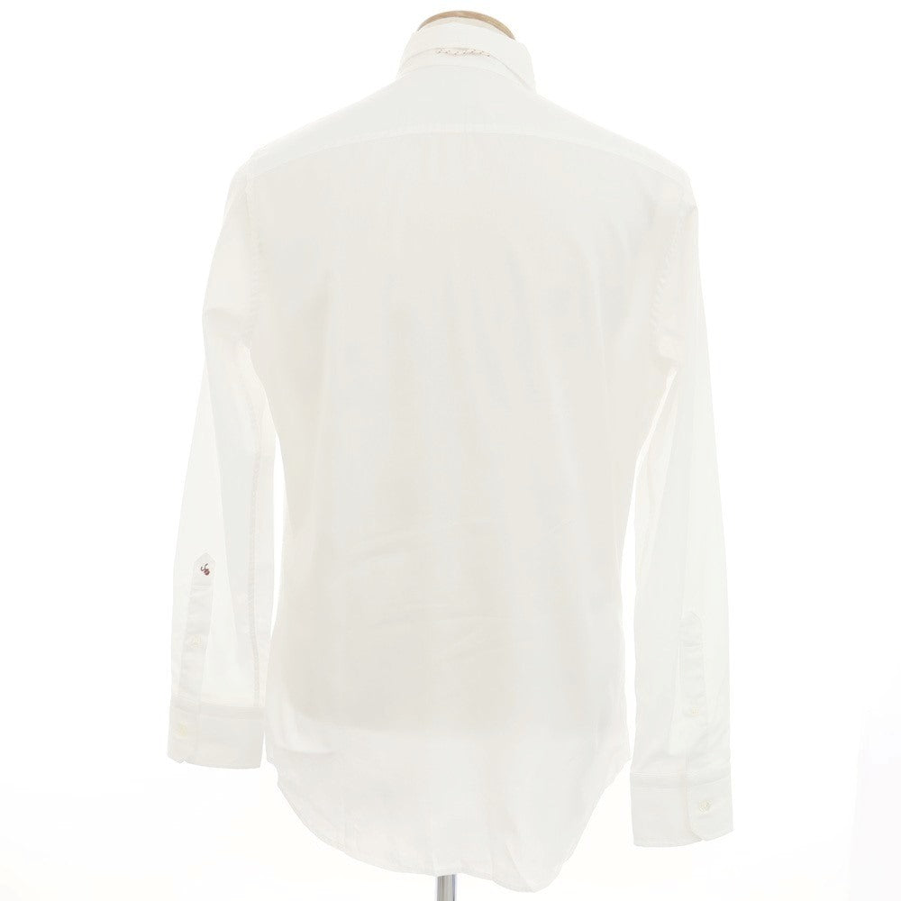 [New] Glanshirt Cotton Button-down Casual Shirt White [40] [Condition Rank N] [Men&