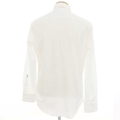 [New] Glanshirt Cotton Button-down Casual Shirt White [40] [Condition Rank N] [Men&