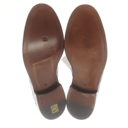 [New Outlet] OFFICINA SLOWEAR Kangaroo Leather Coin Loafers Brown [43] [Condition Rank N-] [Men&