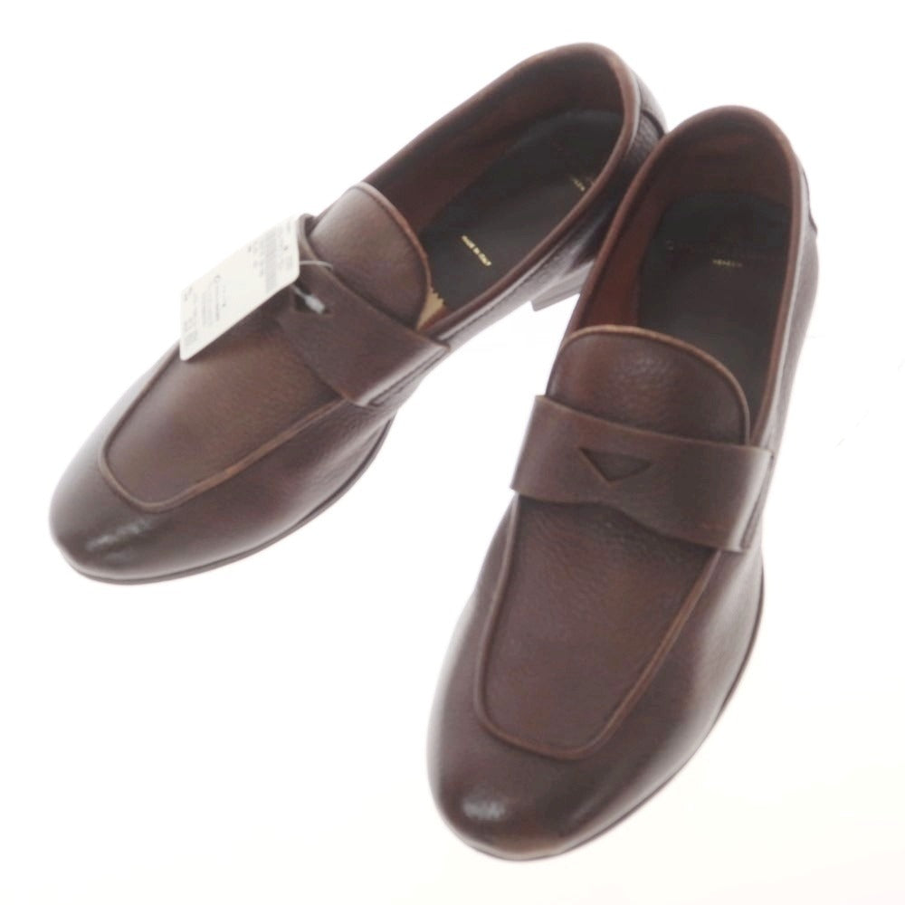 [New Outlet] OFFICINA SLOWEAR Deerskin Coin Loafers Brown [42] [Condition Rank N-] [Men&