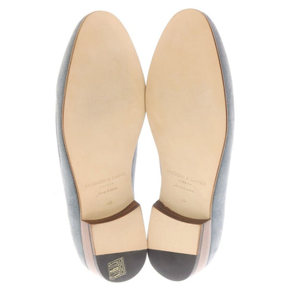 [New Outlet] Baudoin &amp;amp; Lange Suede Loafers Belgian Shoes Smoke Blue [40] [Condition Rank N-] [Men&