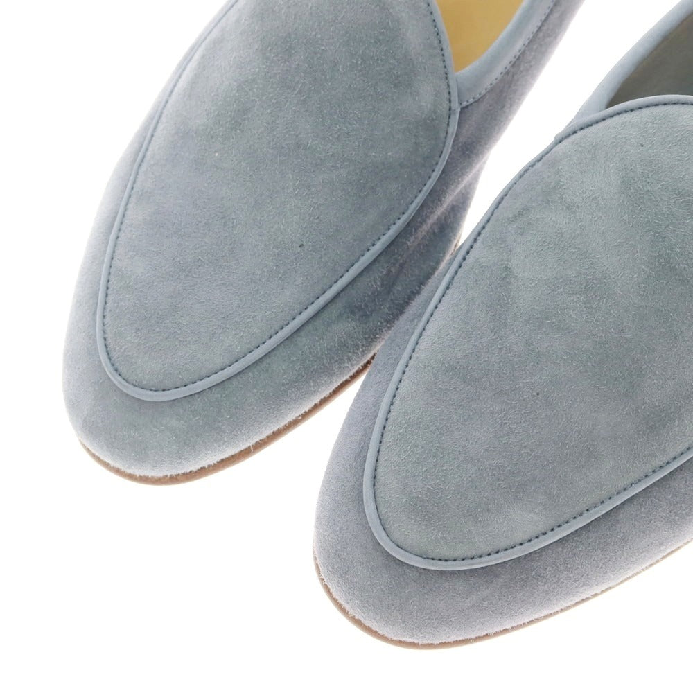 [New Outlet] Baudoin &amp;amp; Lange Suede Loafers Belgian Shoes Smoke Blue [40] [Condition Rank N-] [Men&
