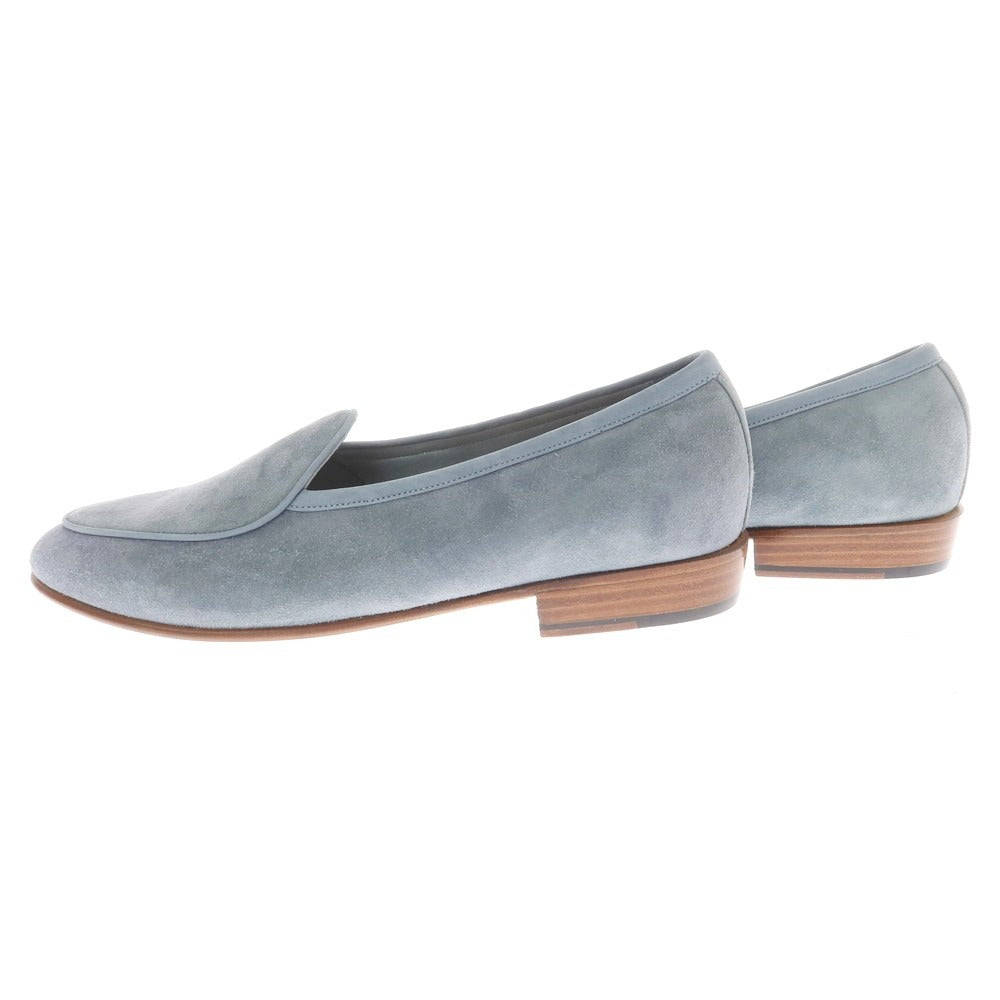 [New Outlet] Baudoin &amp;amp; Lange Suede Loafers Belgian Shoes Smoke Blue [40] [Condition Rank N-] [Men&