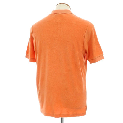 [New] ZANONE Cotton Pile Short Sleeve Polo Shirt Orange [46] [Condition Rank N] [Men&
