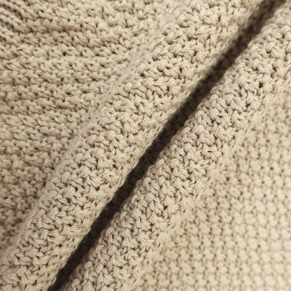 [New] JACOB COHEN Cotton Crew Neck Pullover Knit Beige [L] [Condition Rank N] [Men&