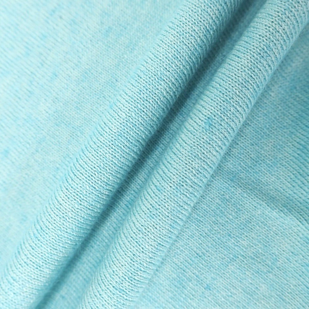 [New] JACOB COHEN High gauge cotton cashmere crew neck pullover knit light blue [L] [Condition rank N] [Men&