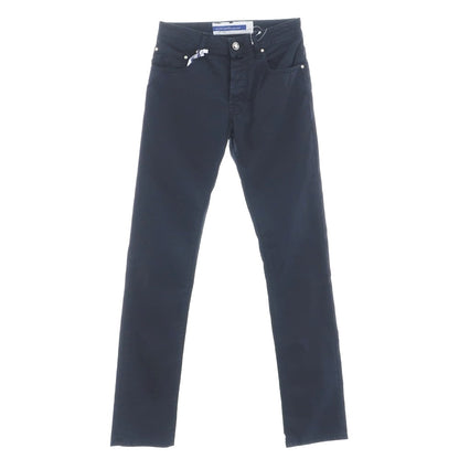 [New] JACOB COHEN BARD Stretch Cotton 5 Pocket Pants Navy [28] [Condition Rank N] [Men&