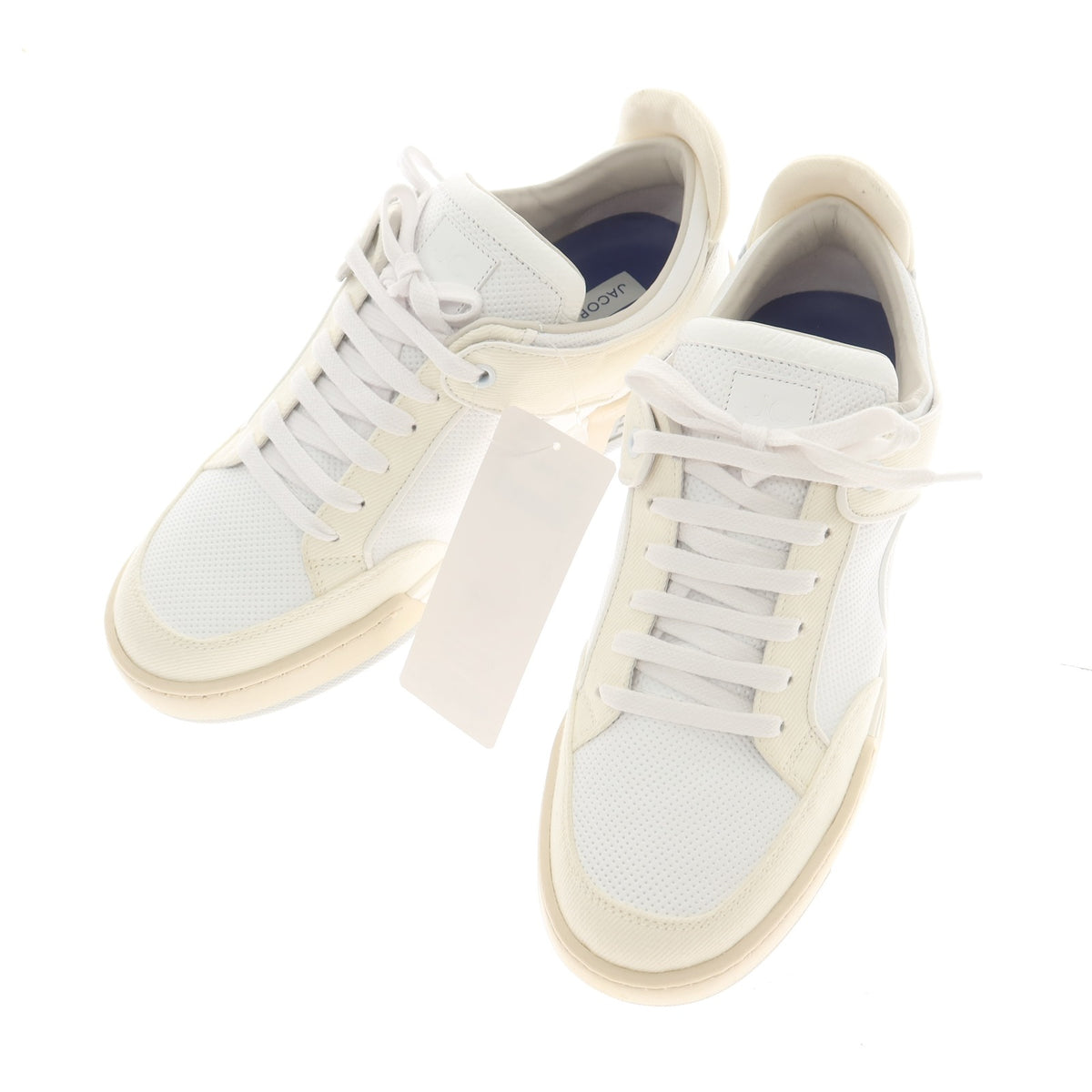 [New outlet] JACOB COHEN SHOOTER sneakers, white [42] [Condition rank N-] [Men&