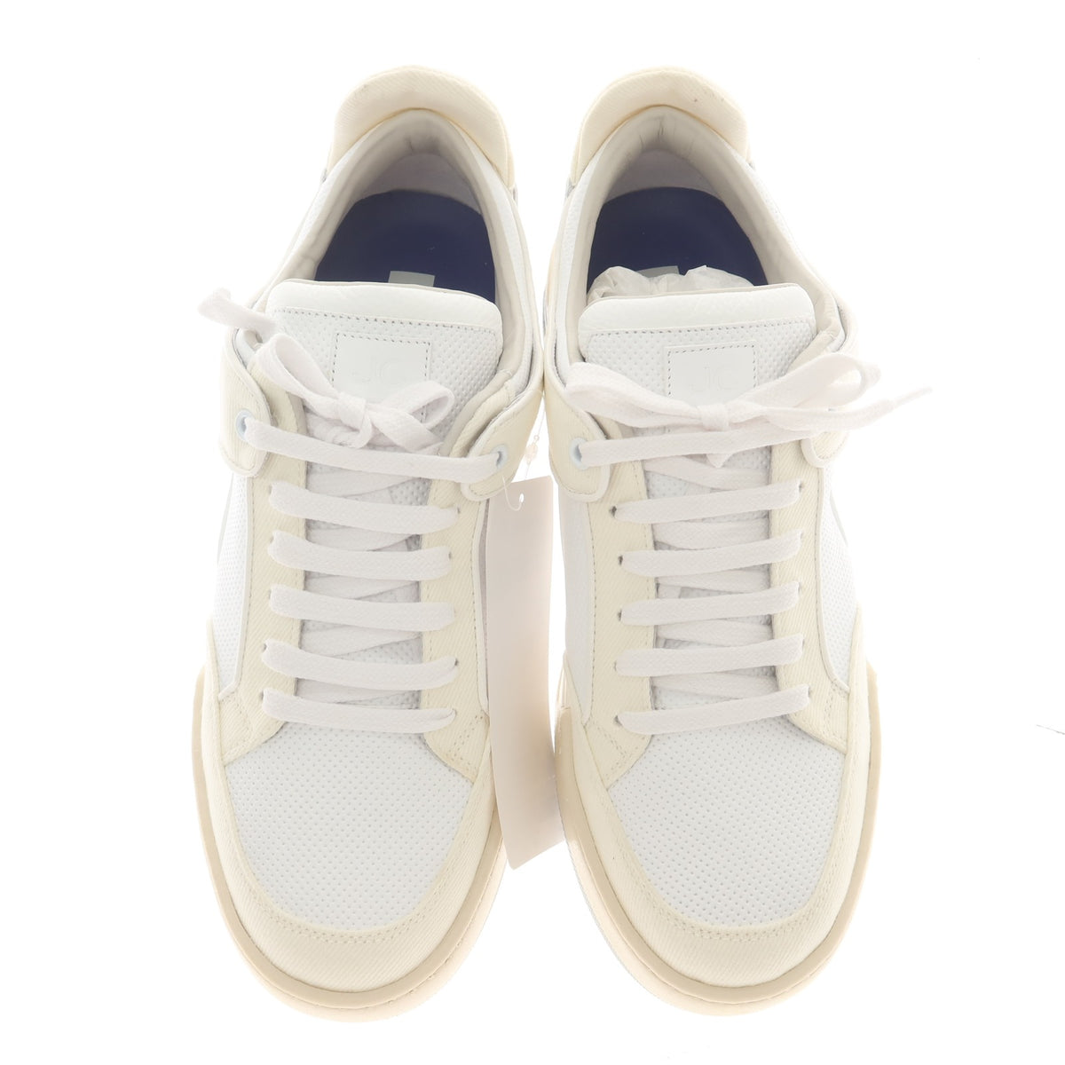 [New outlet] JACOB COHEN SHOOTER sneakers, white [42] [Condition rank N-] [Men&