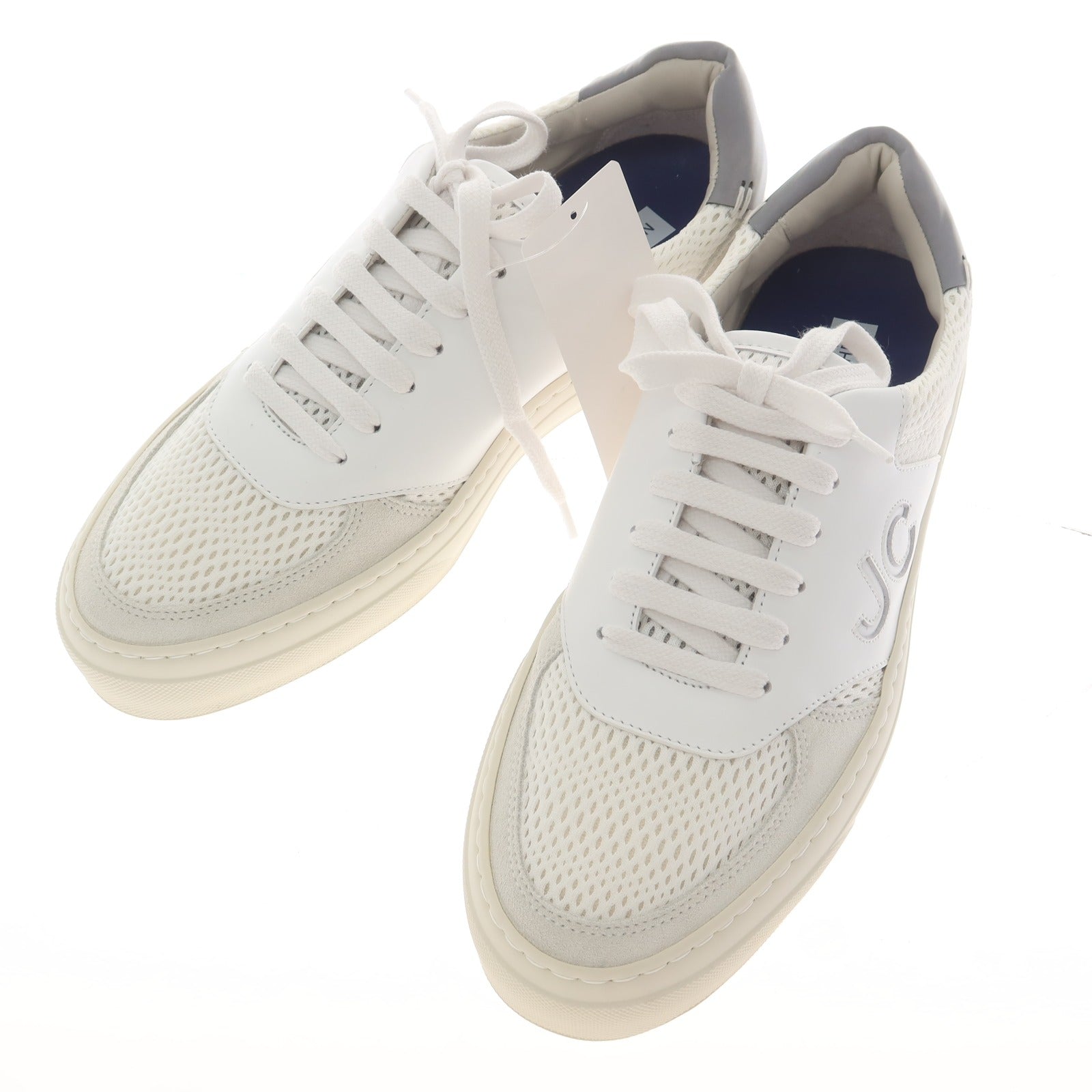 [New outlet] JACOB COHEN DREAMER sneakers, white x grey [41] [Condition rank N-] [Men&