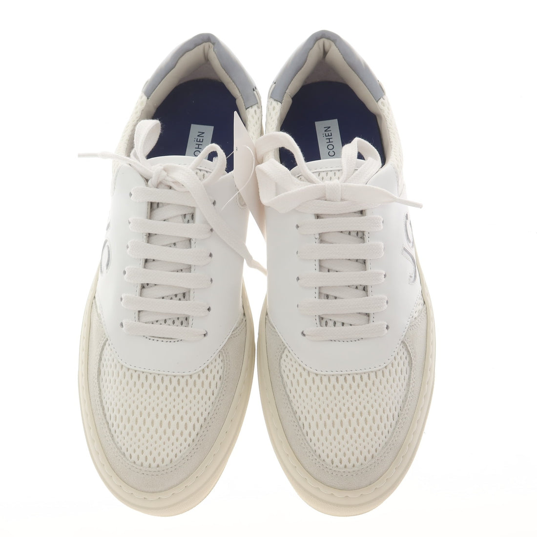 [New outlet] JACOB COHEN DREAMER sneakers, white x grey [41] [Condition rank N-] [Men&