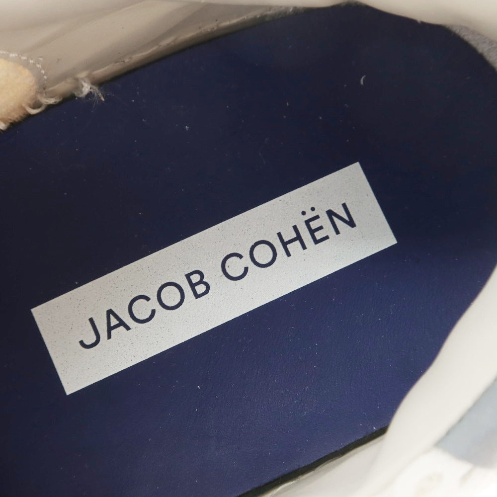 【新品】ヤコブコーエン JACOB COHEN DREAMER スニーカー ホワイトxグレー【 42 】【 状態ランクN 】【 メンズ 】 [DPD]