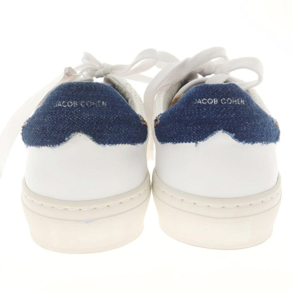 [New Outlet] JACOB COHEN DREAMER Sneakers White x Navy [41] [Condition Rank N-] [Men&