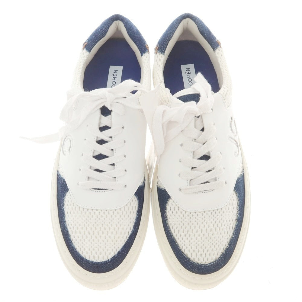 [New Outlet] JACOB COHEN DREAMER Sneakers White x Navy [42] [Condition Rank N-] [Men&