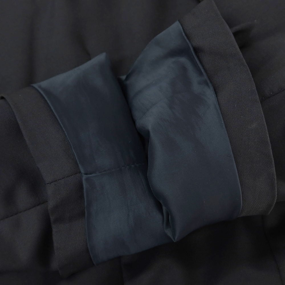 [Used] LARDINI easy wear stretch wool nylon tailored jacket, black [42] [Condition rank D] [Men&