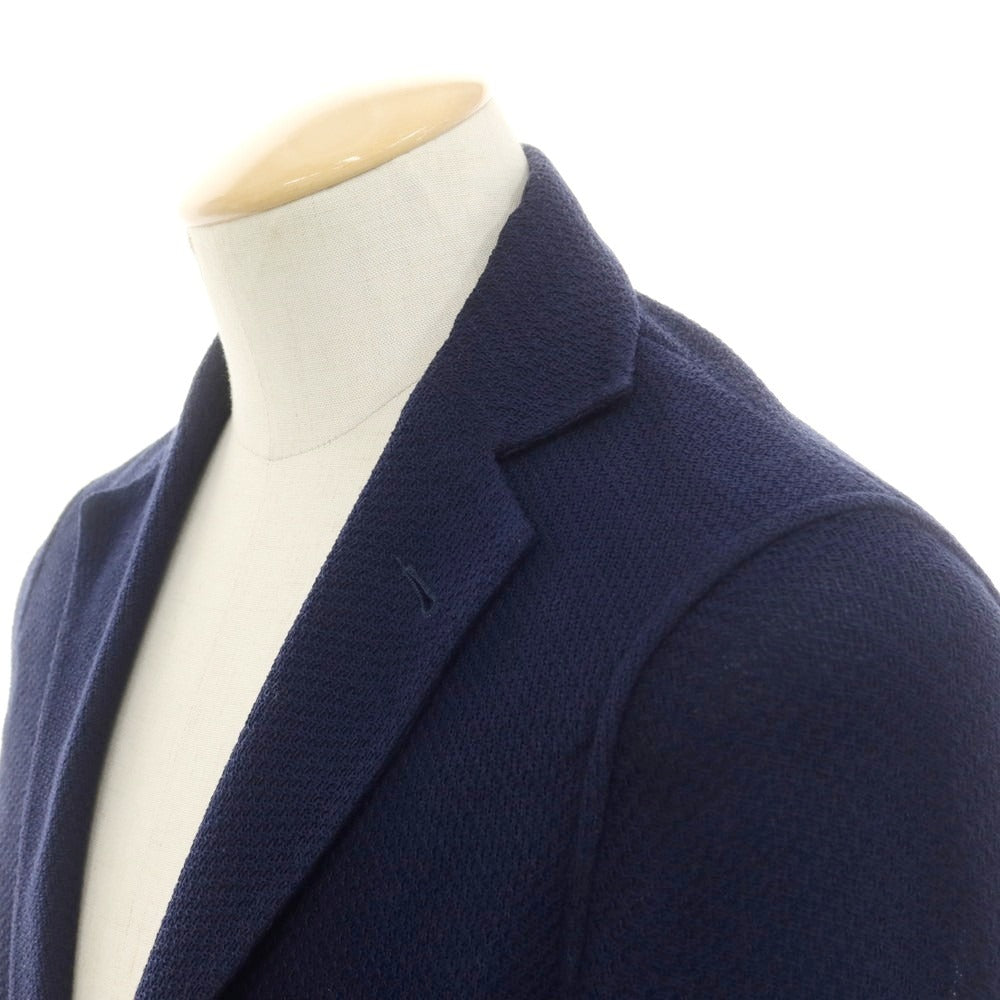 [Used] Bagutta Cotton Jersey Jacket Navy [44] [Condition Rank B] [Men&