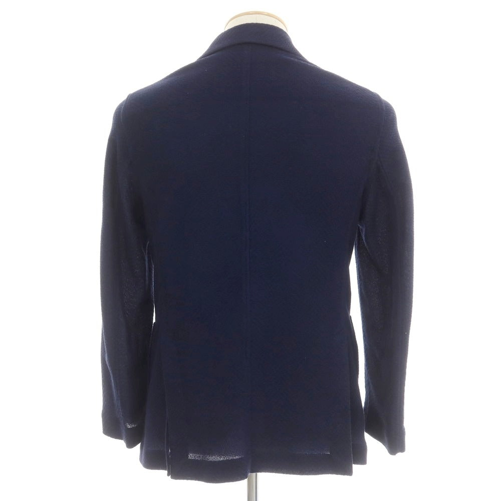 [Used] Bagutta Cotton Jersey Jacket Navy [44] [Condition Rank B] [Men&