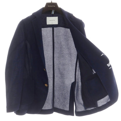 [Used] Bagutta Cotton Jersey Jacket Navy [44] [Condition Rank B] [Men&