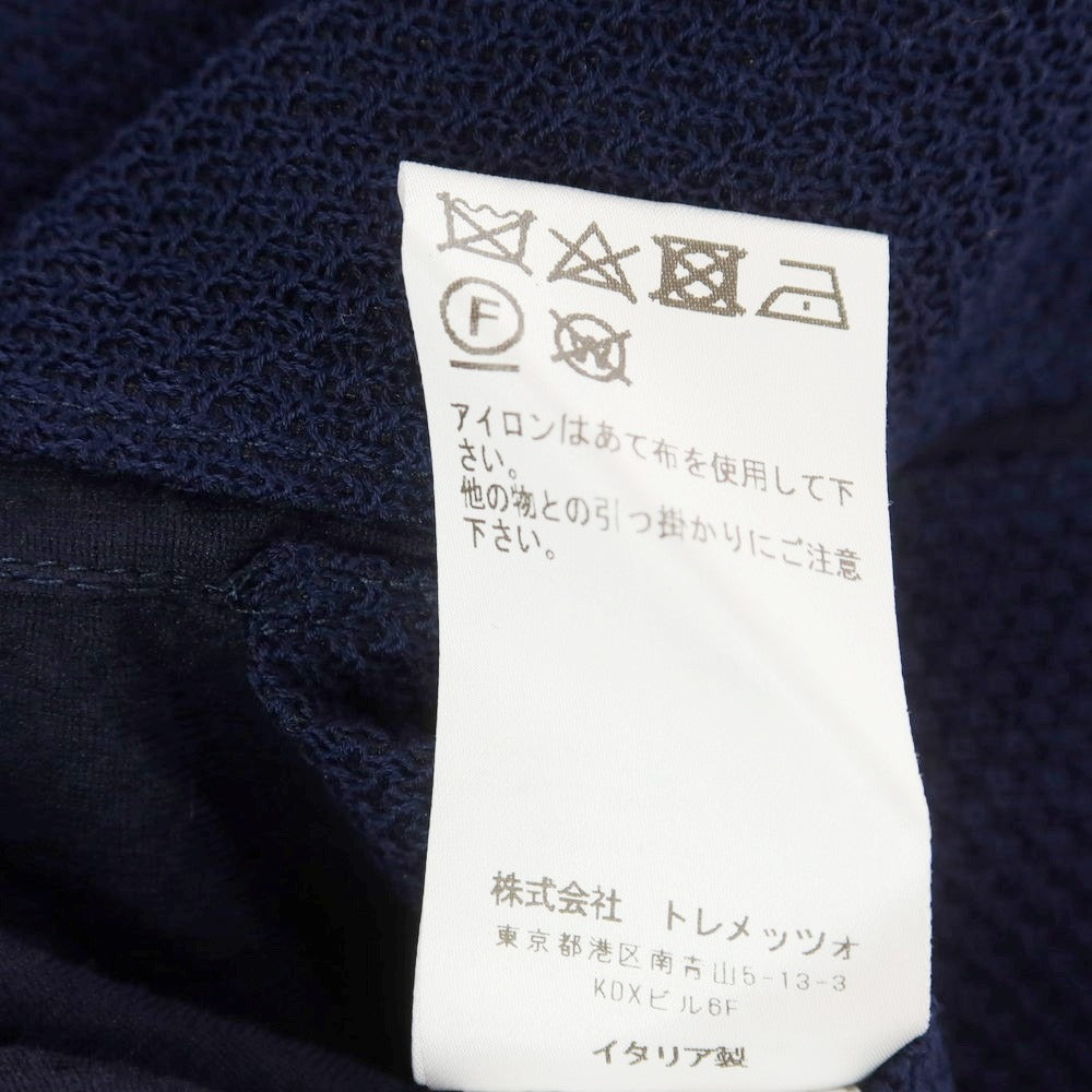 [Used] Bagutta Cotton Jersey Jacket Navy [44] [Condition Rank B] [Men&