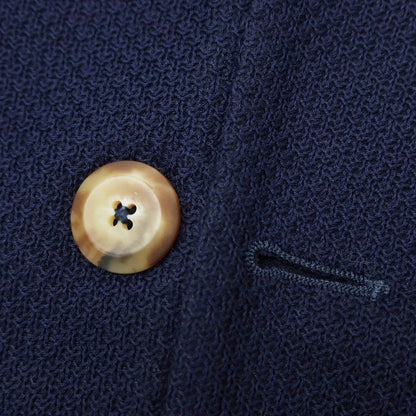 [Used] Bagutta Cotton Jersey Jacket Navy [44] [Condition Rank B] [Men&