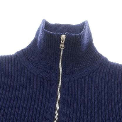 【中古】アンデルセンアンデルセン ANDERSEN-ANDERSEN ウール リブ ダブルジップ カーディガン ネイビー【 XXS 】【 状態ランクB 】【 メンズ 】