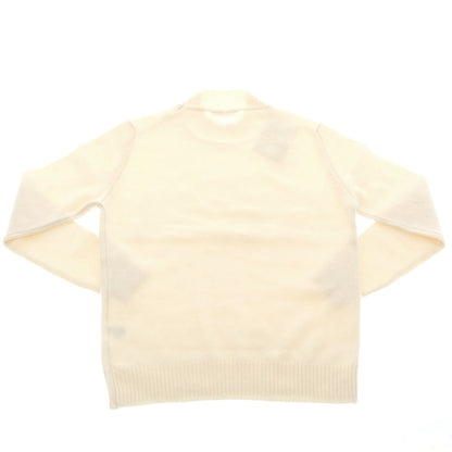 【中古】フィリッポ デ ローレンティス FILIPPO DE LAURENTIIS ウールカシミヤ モックネック プルオーバーニット オフホワイト【 46 】【 状態ランクB 】【 メンズ 】