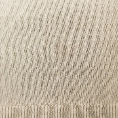 [Used] Filippo de Laurentis FILIPPO DE LAURENTIIS high gauge crepe cotton short sleeve polo knit beige [46] [Condition rank C] [Men&