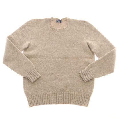 【中古】ドルモア DRUMOHR ウール クルーネック プルオーバーニット グレージュ【 44 】【 状態ランクB 】【 メンズ 】