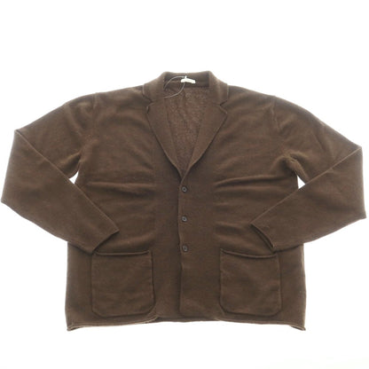 【中古】コモリ COMOLI カシミヤ ジャケット型 カーディガン ブラウン【 2 】【 状態ランクB 】【 メンズ 】