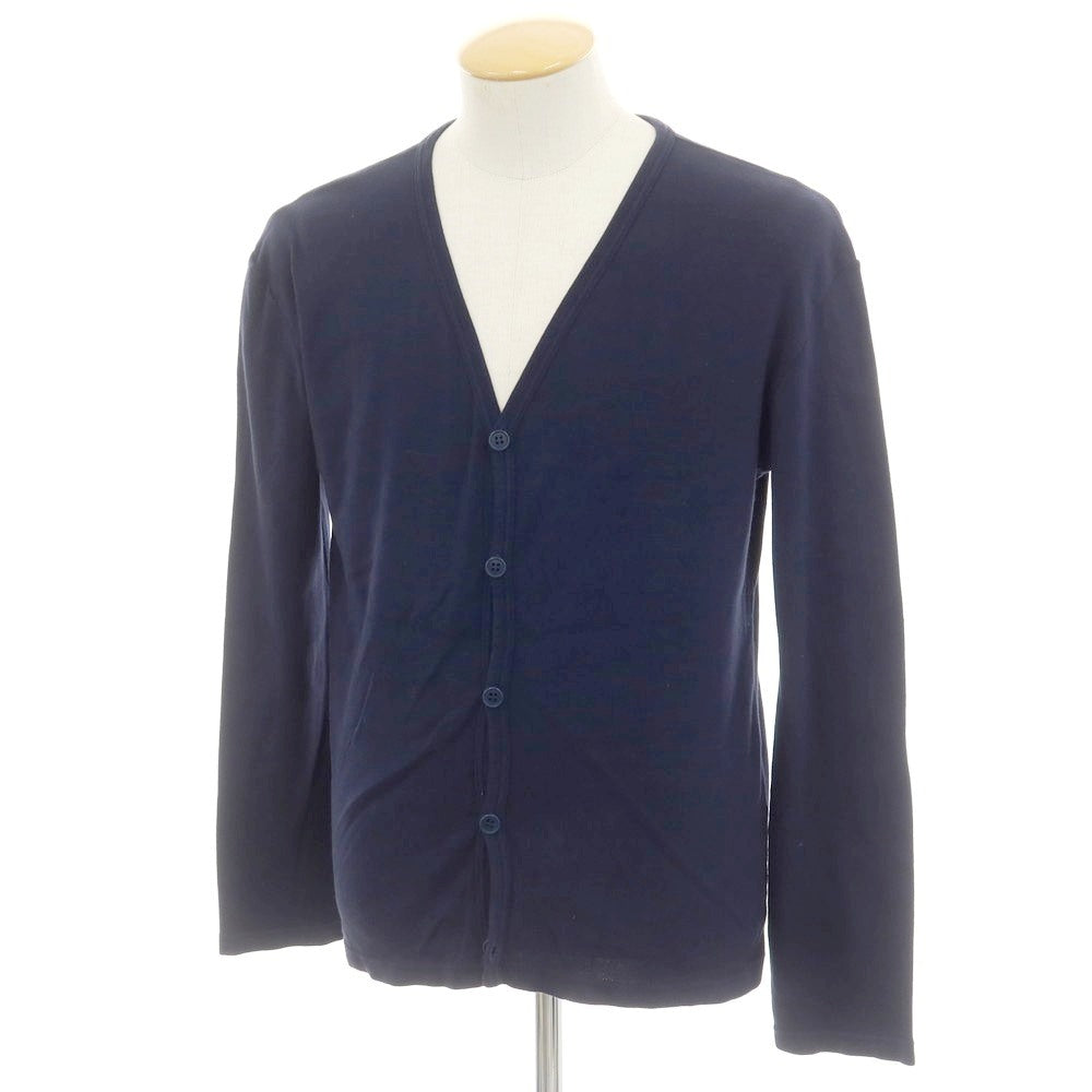 [Used] MAISON CORNICHON Cotton Cardigan Navy [1] [Condition Rank B] [Men&